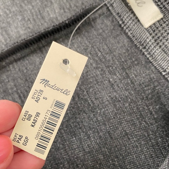 NWT Madewell Knit Blazer Cardigan in Plaid - Picture 10 of 14